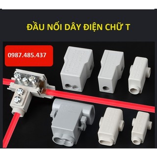 Đầu nối dây chữ T dùng cho cả cáp đồng và cáp nhôm - Đầu nối dây điện rẽ nhánh ZK-T1 T25-16, T70-35, T120-70