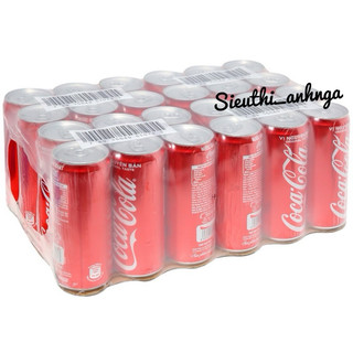 Coca-Cola Vị Nguyên Bản 24 Lon x 320ml ( Bọc chống sốc)