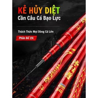 Cần Tay Guide Kẻ Hủy Diệt Tặng kèm ngọn phụ hãng - bảo hành 1 lóng 1 năm - trừ gốc
