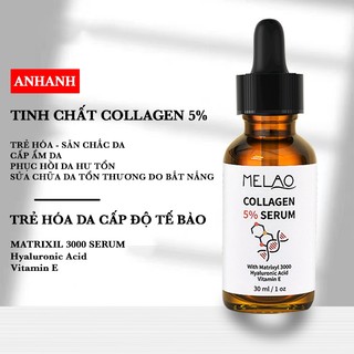 Tinh chất Serum Collagen ANHANH Căng bóng da, xóa nhăn ,chống lão hóa bổ sung HA và Vitamin E dưỡng ẩm