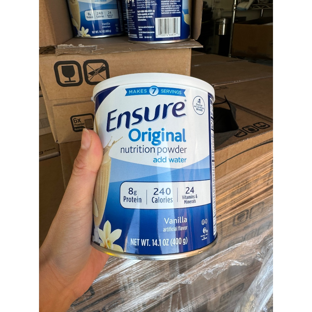 Sữa bột ENSURE Original 400g - Hàng Mỹ Chính Hãng