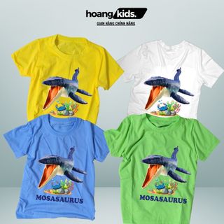 Áo Thun In hình Khủng Long Mosasaurus Jurassic World Dominion dành cho bé mê khủng long( Mẫu MOSA02)