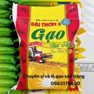 10kg đài thơm tám gạo dẻo mềm dai cơm