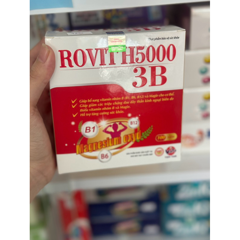 Rovit H5000 3b- bổ thần kinh ngoại biên