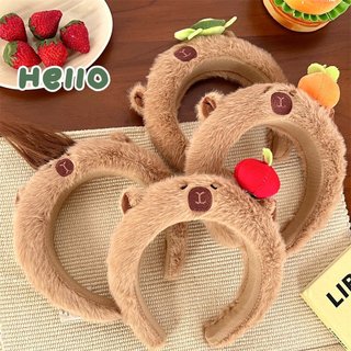 Kẹp / cài tóc nhồi bông Capybara đáng yêu