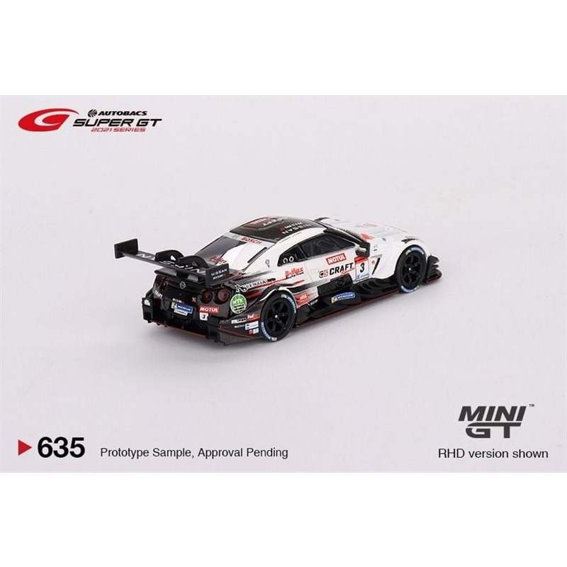 Mô hình xe Nissan GT R nismo GT500 230 card, #23 red card, #12 Calsonic Team Impul card 1:64 Minigt