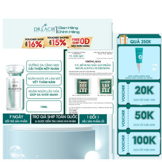 Huyết Thanh Siêu Phục Hồi mẫu mới Ylabcos (Hộp 3 lọ) - Bio Placenta DR LACIR Chính hãng