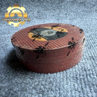Đá cắt lionking-đá cắt sư tử-đá cắt sắt inox màu đỏ kích thước 107x1.2x16mm