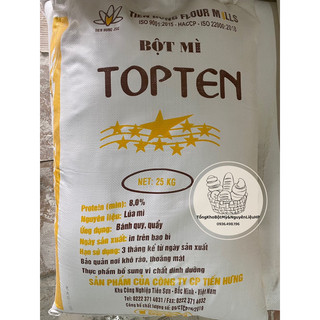 Bột mì topten chuyên dụng bao 25kg