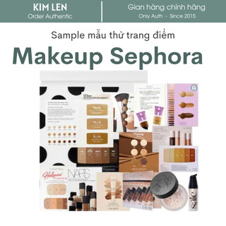 Sample, mẫu thử makeup các hãng. Mẫu thử kem nền, kem lót, che khuyết điểm