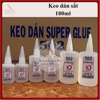100ml Keo dán sắt, keo 502, keo UHU, keo dán mica không khói, keo dán gỗ, gốm, sứ, đồ da các loại