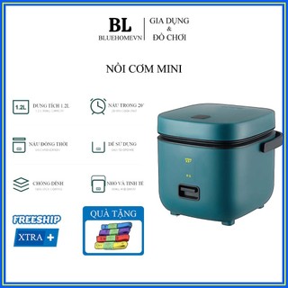 Nồi cơm điện mini đa năng nấu cơm ngon, nấu cháo, hầm, hấp luộc cho 1 đến 2 người bảo hành 2 năm
