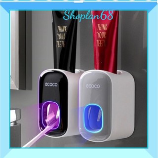 Hàng chính hãng ecoco kệ đựng bàn chải, kệ nhả kem đánh răng ecoco T58