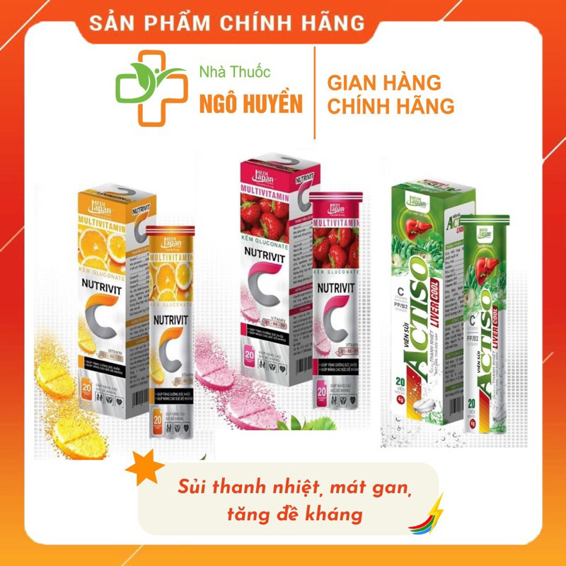 Sủi vitamin C tăng sức đề kháng