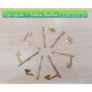Cáp nguồn + volum realme c11/c12/c15 oppo