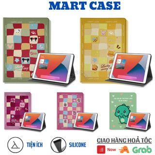 Bao da ipad silicon Mèo chất đẹp Air 1-2-3-4-5-6/Gen 5-6-7-8-9-10/Pro 11-9.7-10.5...MART CASE