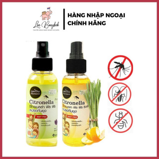 Tinh Dầu Xịt Chống Muỗi - Đuổi Muỗi, Côn Trùng Cho Bé Và Bà Bầu Phutawan Citronella Phòng Chống Sốt Xuất Huyết