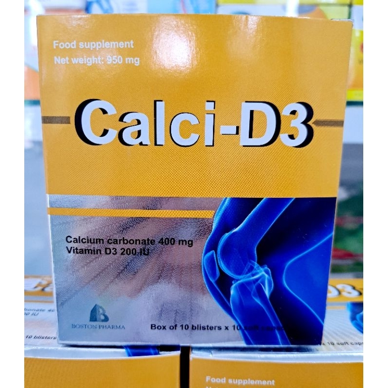 CALCI - D3 BOSTON PHARMA hộp 100 viên
