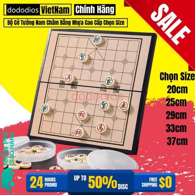 Bộ Cờ Tướng Bằng Nhựa Cao Cấp - Cờ Tướng Có Lực Hút Nam Châm - Đồ Chơi Trí Tuệ Cho Trẻ Em - Chính Hãng Dododios