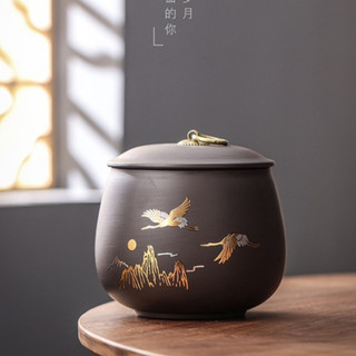 Hũ, Bình đựng trà bằng gốm Định Châu (cỡ lớn, rất khít)
