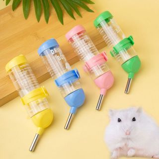 [Loại dày] Bình nước bi cho Hamster, thỏ, bọ ú, nhím kiểng, thú cưng nhỏ dung tích 60ml, 80ml, 125ml, 250ml