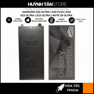 Miếng dán màn hình ppf chống nhìn trộm samsung s24 ultra s23 s22 plus note 20 ultra z fold 5 4 zfold 3 dẻo TPU 3 lớp