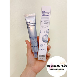 Kem Dưỡng Trắng Nâng Tông Da Sur.Medic Super Glutathione 100 Bright Tone Up Cream