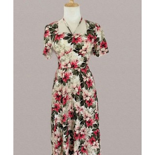 ❣❣DCT 01 0027 Đầm maxi cánh tiên thiết kế dây cột, nơ. Freesize 50-60kg.