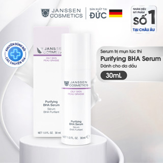 Serum giảm mụn dành cho da dầu Janssen Cosmetics Purifying BHA Serum 30ml