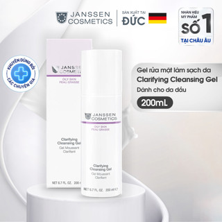 Gel rửa mặt dành cho da dầu - Janssen Cosmetics Clarifying Cleansing Gel 200ml