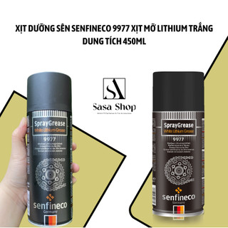 Xịt Dưỡng Sên Senfineco 9977 Xịt Mỡ Lithium Trắng dung tích 450ml