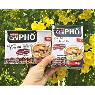 Cà phê hộp phố đen đá - maccoffee