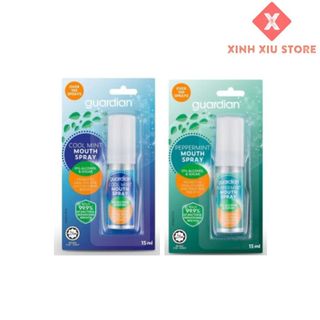 Xịt thơm miệng bạc hà khử mùi, giúp hơi thở thơm mát guardian 15ml