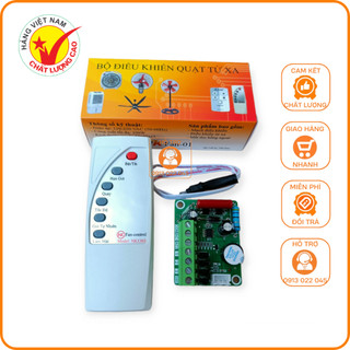 Bo mạch điều khiển từ xa ứng dụng lắp cho các loại quạt thường thành quạt điều khiển.