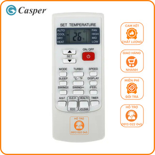 [Mã ELHA22 giảm 5% đơn 300K] Remote điều hòa, máy lạnh Casper. (Hàng chính hãng Thái Lan)