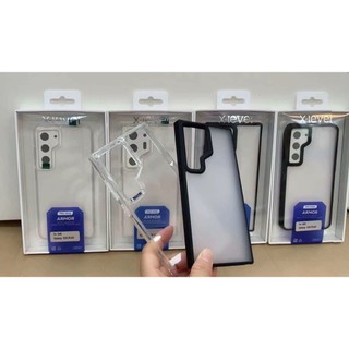 Ốp lưng X-level Armor chống sốc viền dẻo chống ố màu cho Samsung S24 Ultra