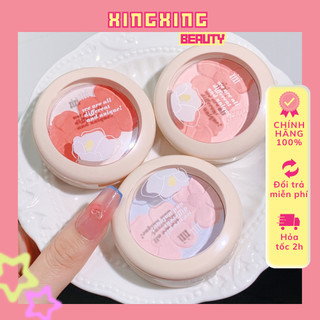 [HOT] Má hồng xixi bông hoa 2 tông (D523) màu phấn mịn má hồng tone lạnh tone ấm bám lâu