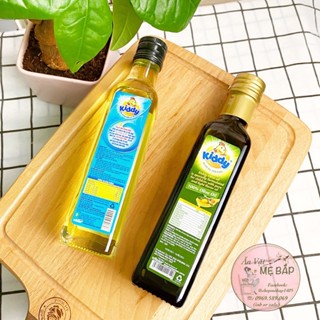 Dầu ăn Kiddy CÁ HỒI VÀ OLIVE CHO BÉ CHAI 250ML
