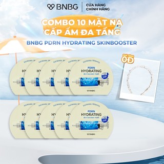 Combo 10 Mặt Nạ Truyền DNA Cấp Ẩm Đa Tầng, Căng Bóng Da BNBG PDRN Hydrating SkinBooster Mask 30mlx10
