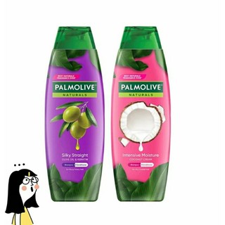 Dầu gội Palmolive kèm dầu xả 2 trong 1 Suôn Mượt Óng Ả từ Keratin và Dầu Olive 180ml