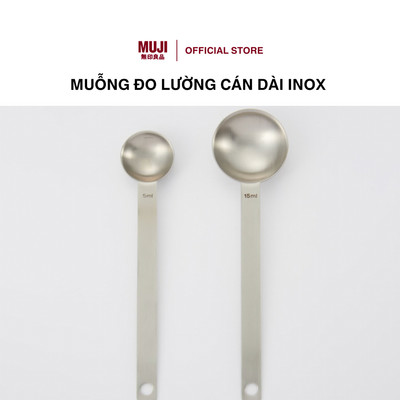 Muỗng Đo Lường Cán Dài Inox MUJI