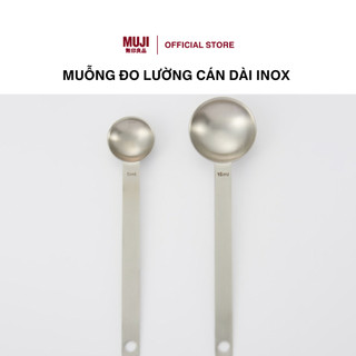 Muỗng đo lường cán dài inox muji