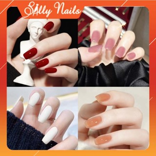   BST Hàng Tết mới   Set Móng tay giả Sally Nails tặng kèm keo - Nailbox đẹp móng ngắn đẹp Sự kiện tiệc đám cưới 