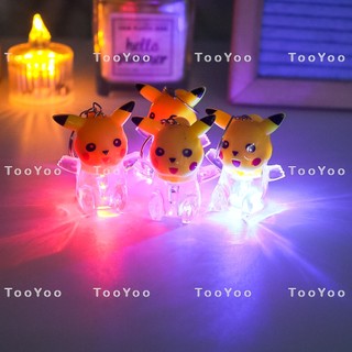 Móc khóa đèn Pikachu dễ thương cute TooYoo BK00649