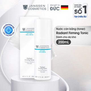 Nước cân bằng (toner) cho da khô - Janssen Cosmetics Radiant Firming Tonic 200ml/30ml