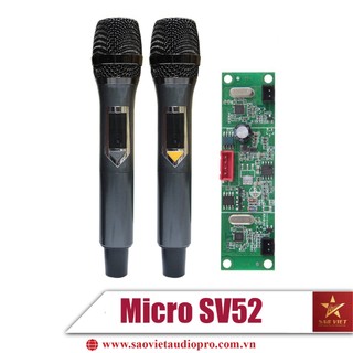 Micro đa năng gắn loa kéo karaoke sv52