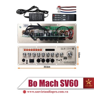 Bo mạch loa kéo xách tay sv60