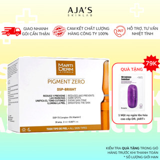 Ampoule dưỡng sáng đều màu da, giảm đốm sắc tố MartiDerm Pigment Zero DSP Bright