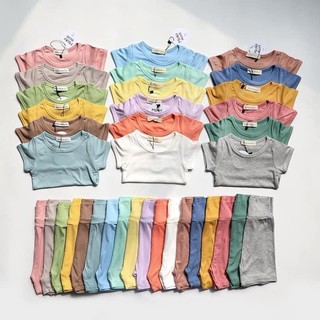 Bộ Minkymom cho bé iu chính hãng, vải thoáng mát chất liệu co giãn