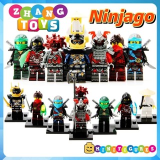 Đồ chơi Xếp hình Ninjago season 8 Villains Samurai X - Krux - The Wei Snake - Vermin Minifigures Xinh X0155